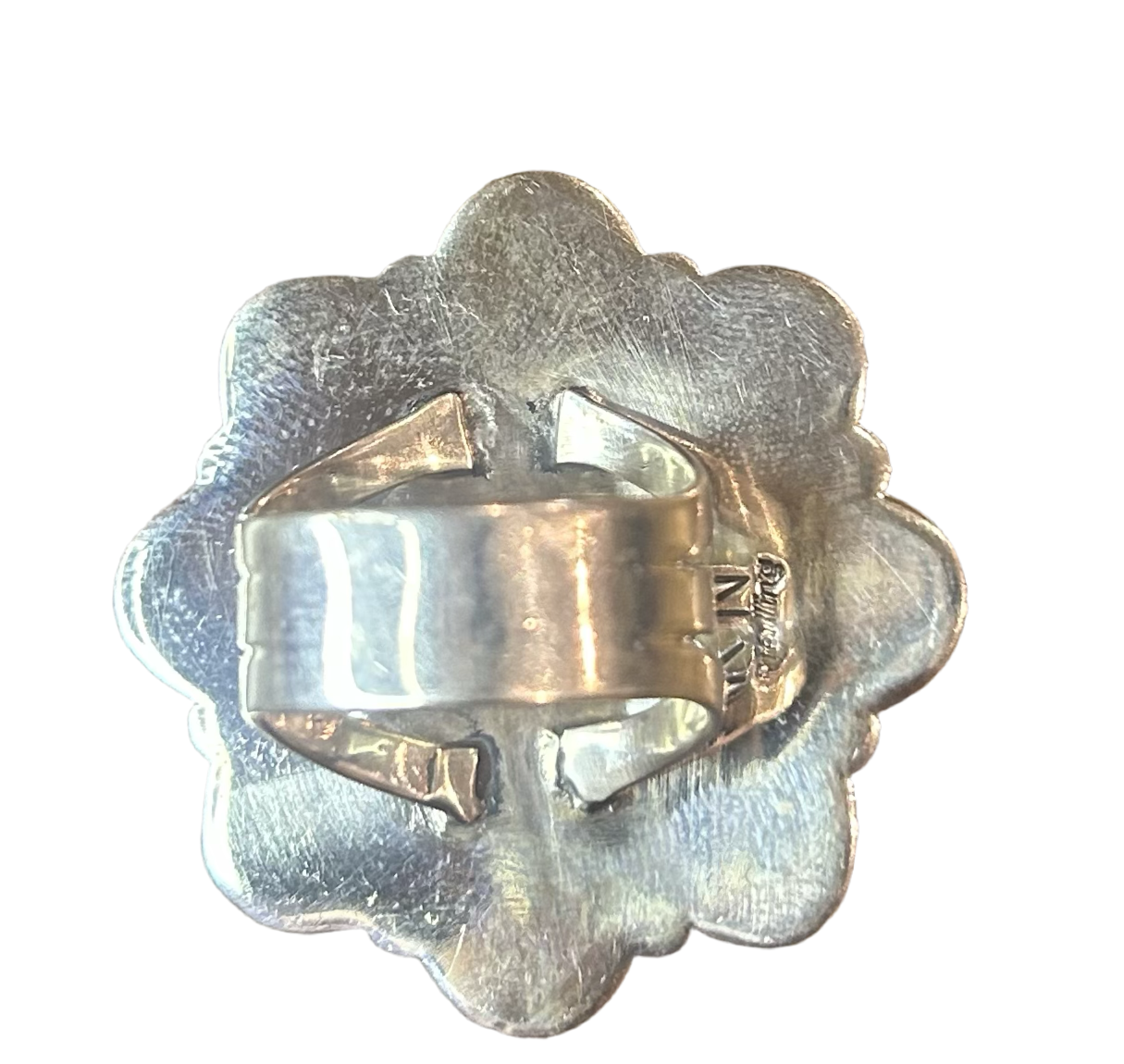Sonoran Gold & Sleeping Beauty Turquoise Cluster Ring