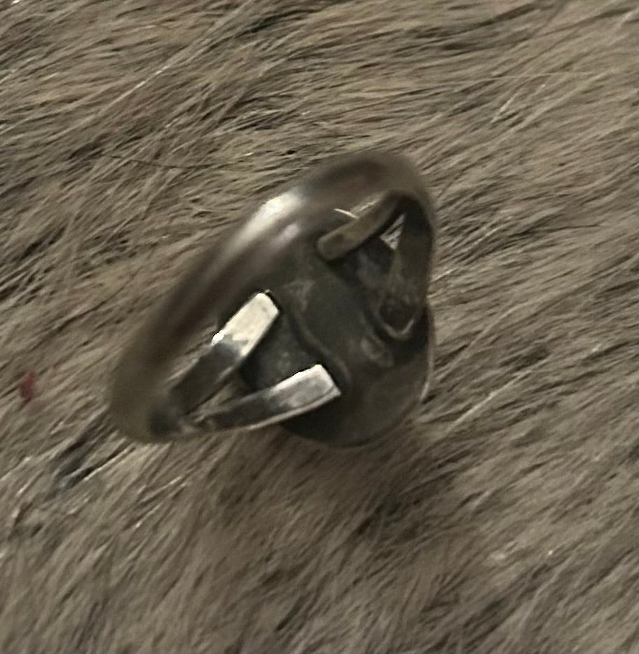 Petite old pawn turquoise size 6.5 ring