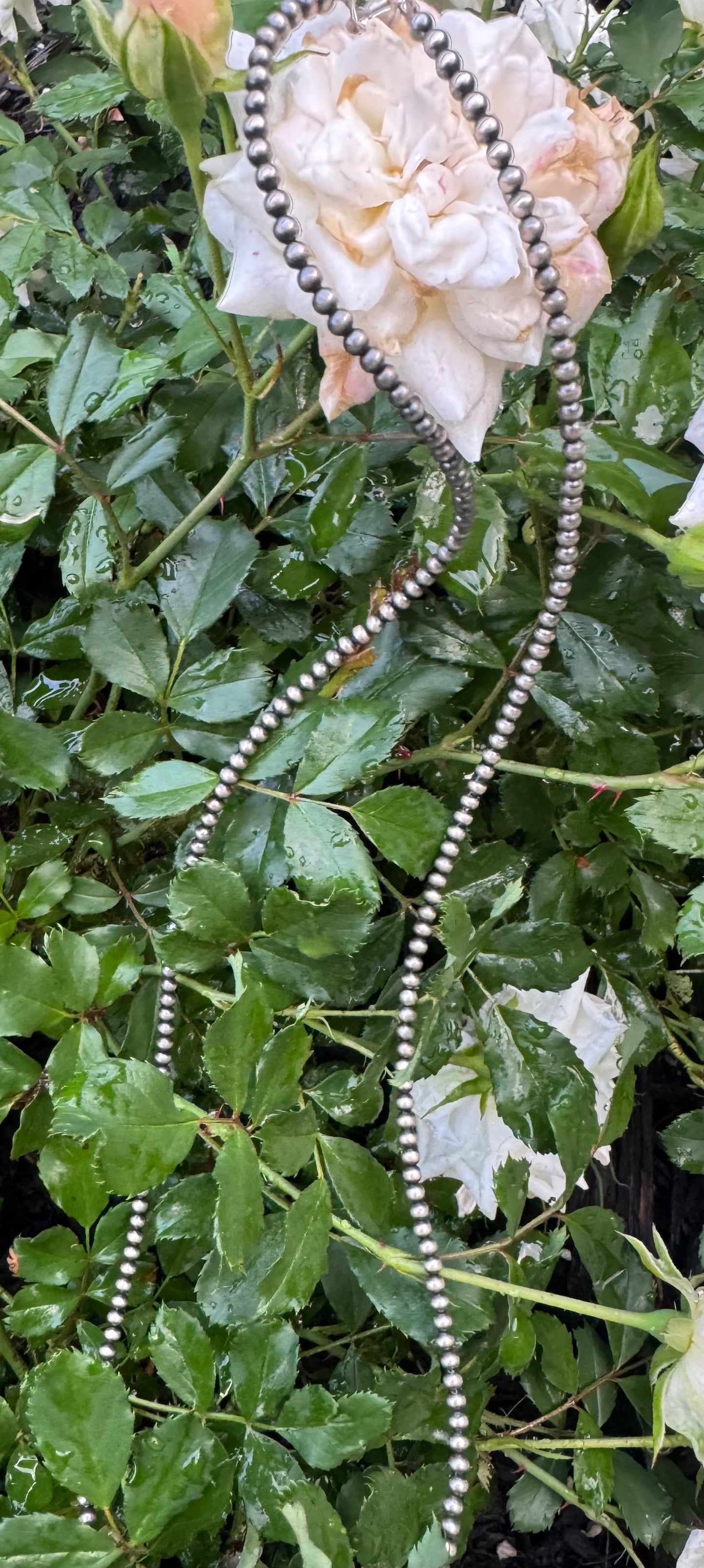 24in 2mm Sterling Pearls
