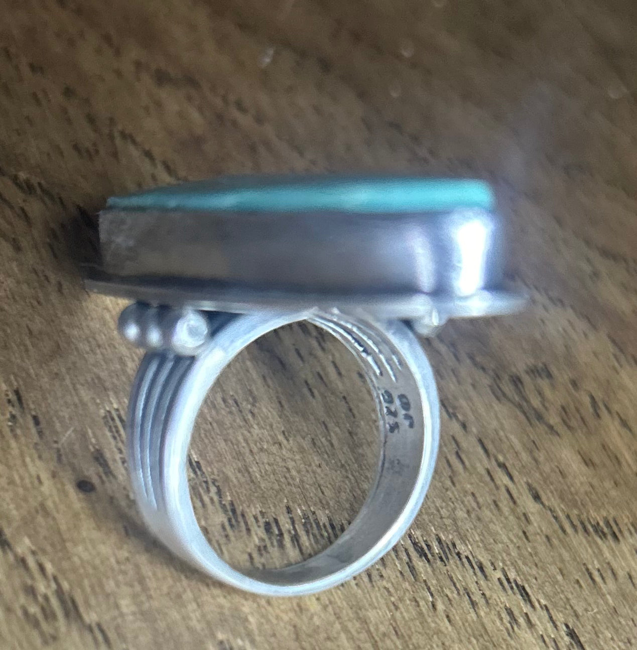 Royston Turquoise Native Made Size 8 Ring