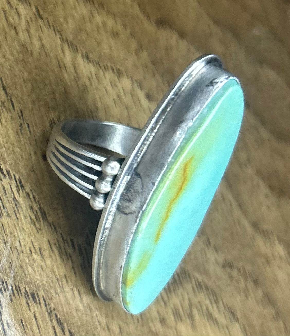 Royston Turquoise Native Made Size 8 Ring