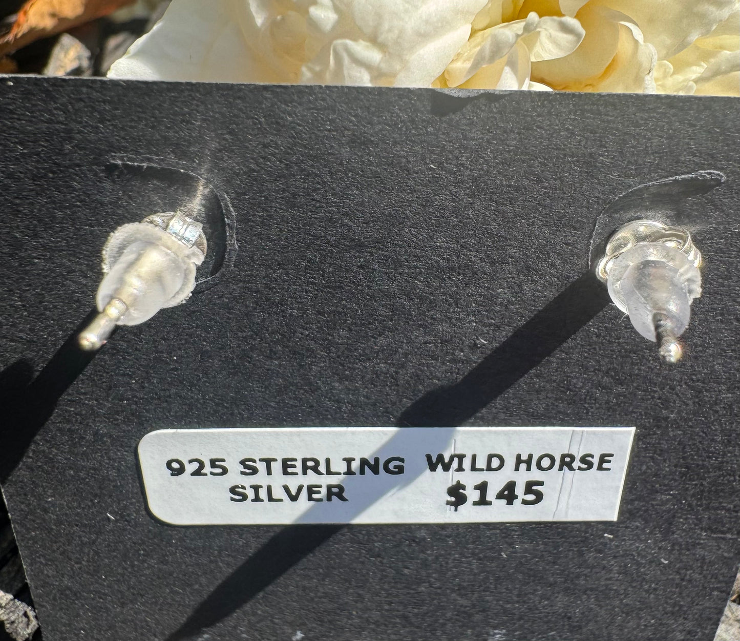 Wild Horse Jasper studs