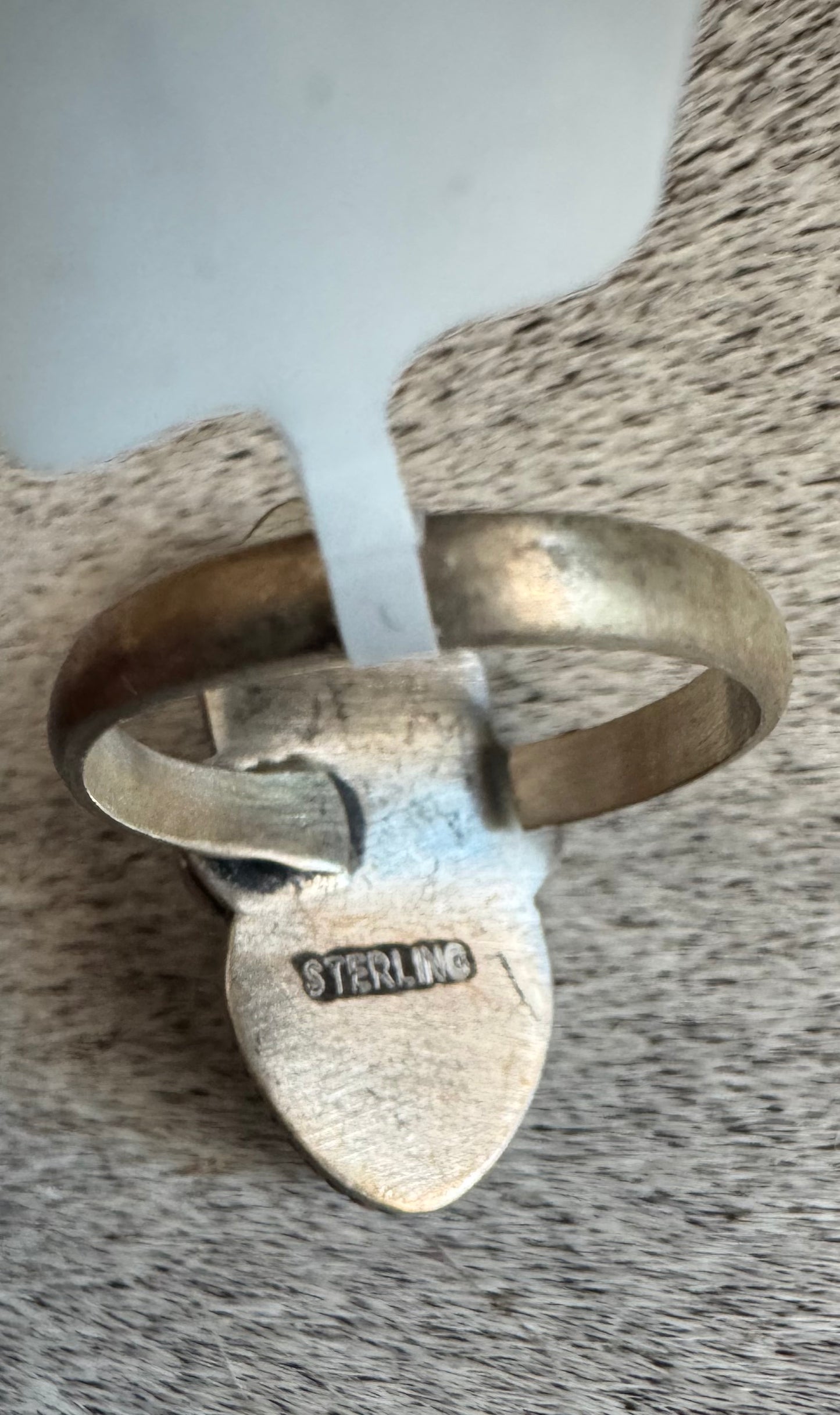 Double Golden Hills Turquoise Ring