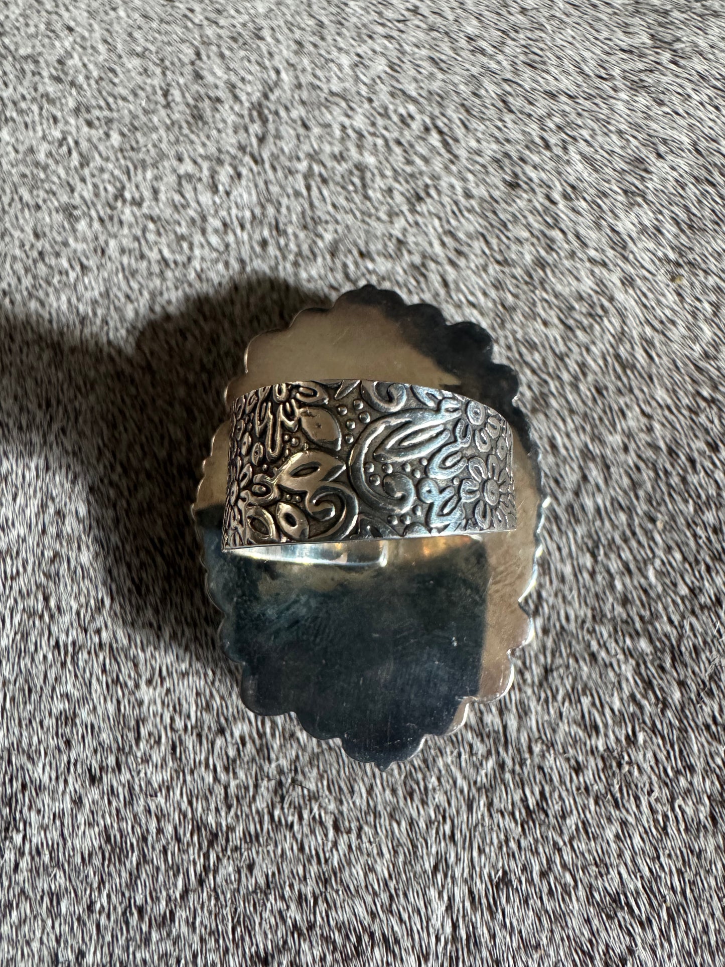Hubei Turquoise & Sterling Silver Ring