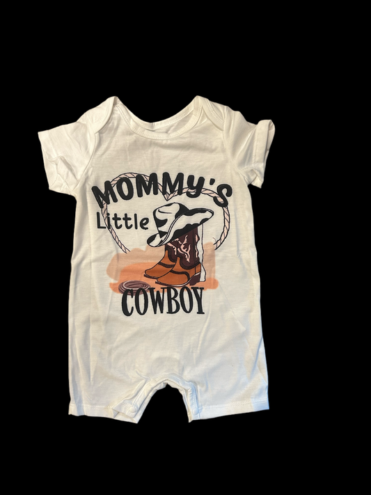 “Mommy’s Little Cowboy” Onesie