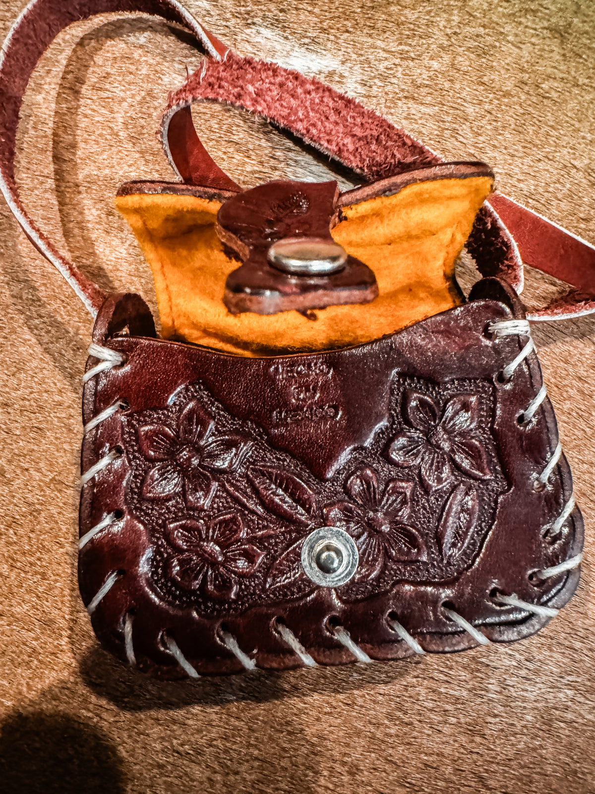 Mini saddle purse (for cards or kids)