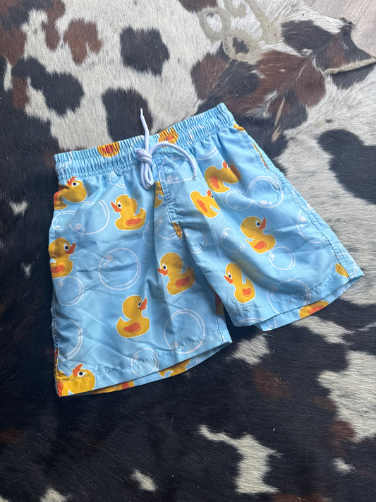 Rubber Duckie Swimming Trunks
