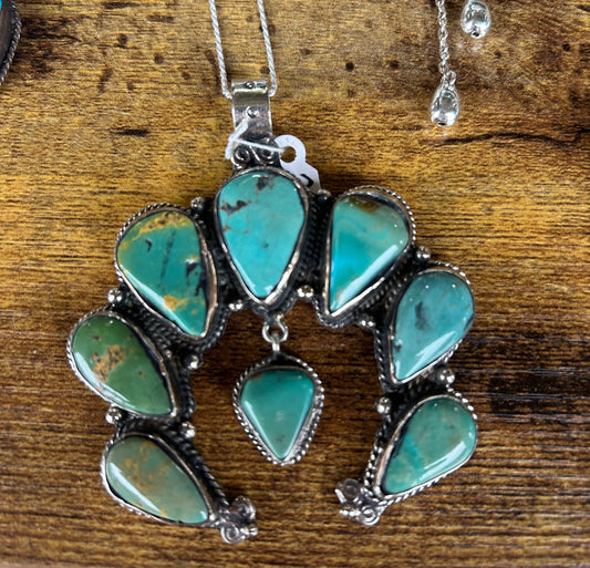 LARGE turquoise naja