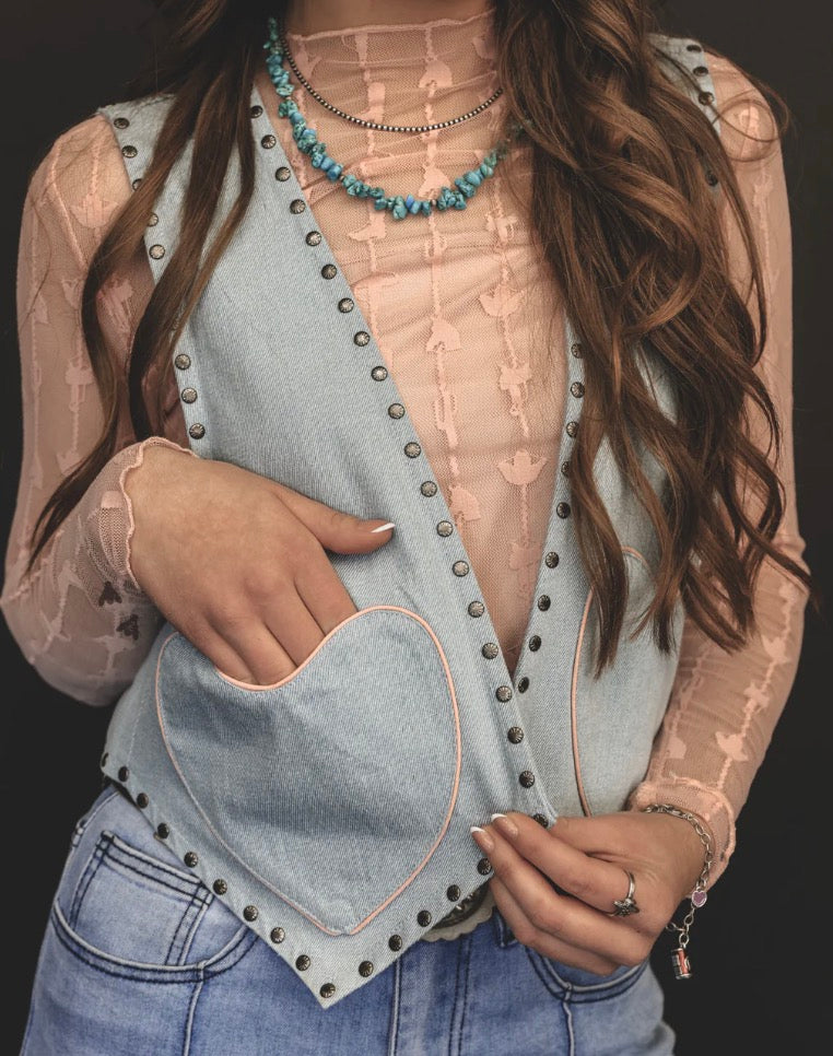 4 THE LOVE OF DENIM Vest