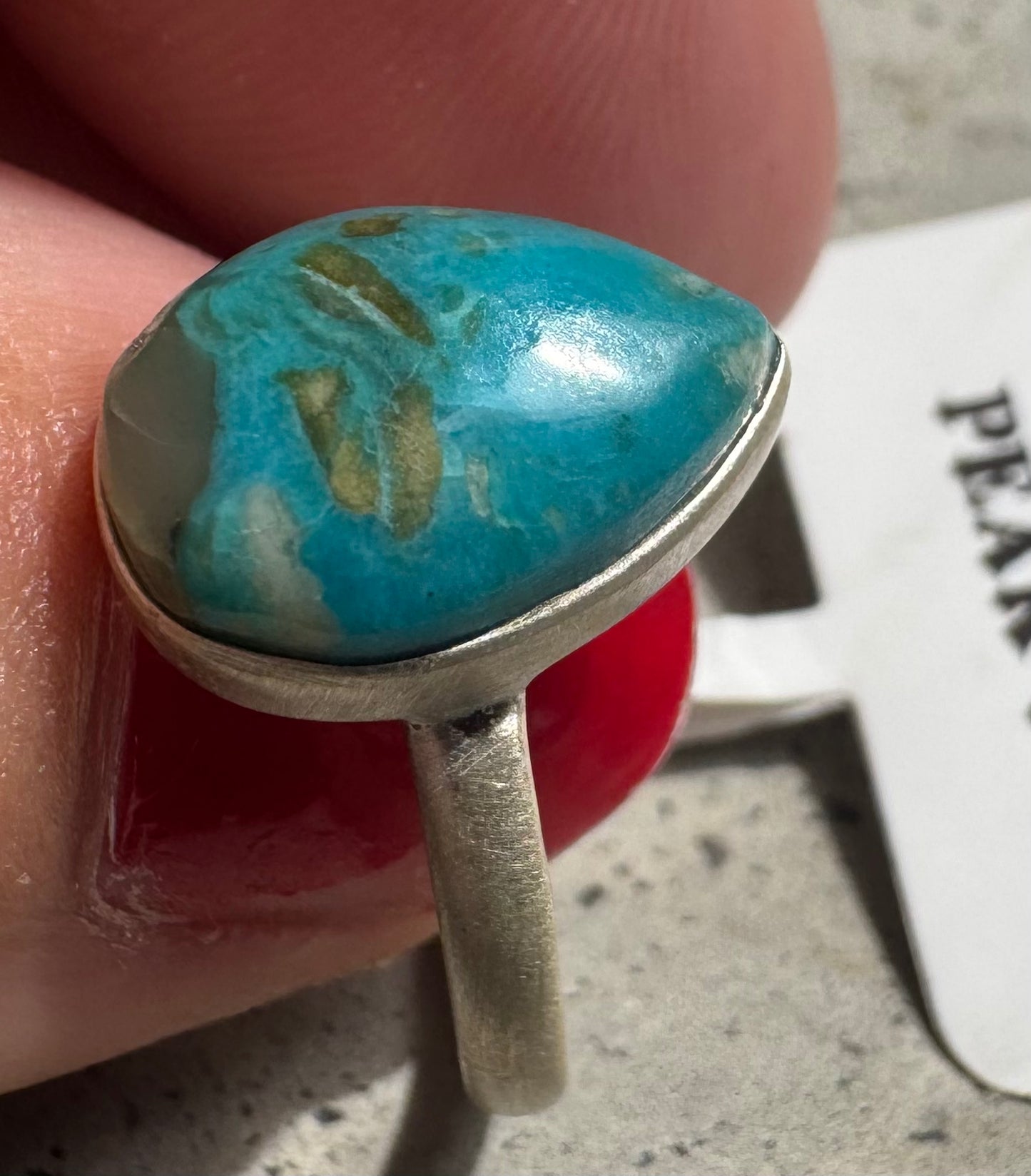 Ithaca Peak Turquoise Size 6 Ring