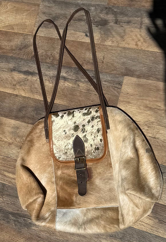 Big Mama Buckskin Cowhide purse