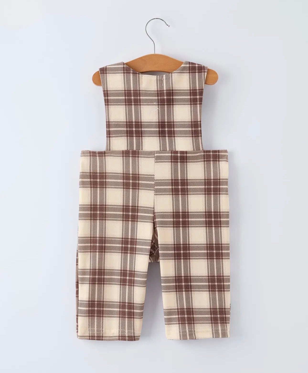 Baby Boy Embroidered Bucking Horse Smocked Romper