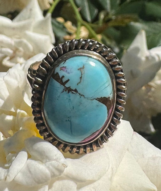 Cotton Candy Turquoise Size 9 Ring