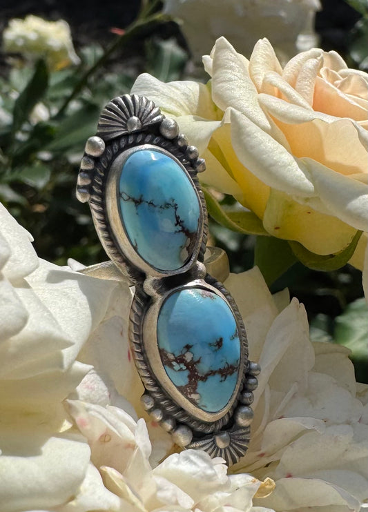 Golden Hills Turquoise Adjustable Ring
