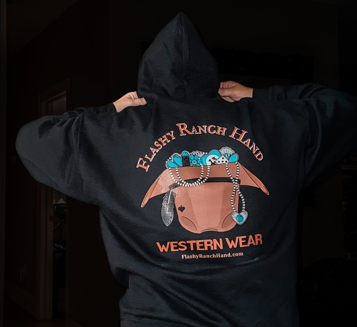 Women’s Official FRH western Wear Hoodie