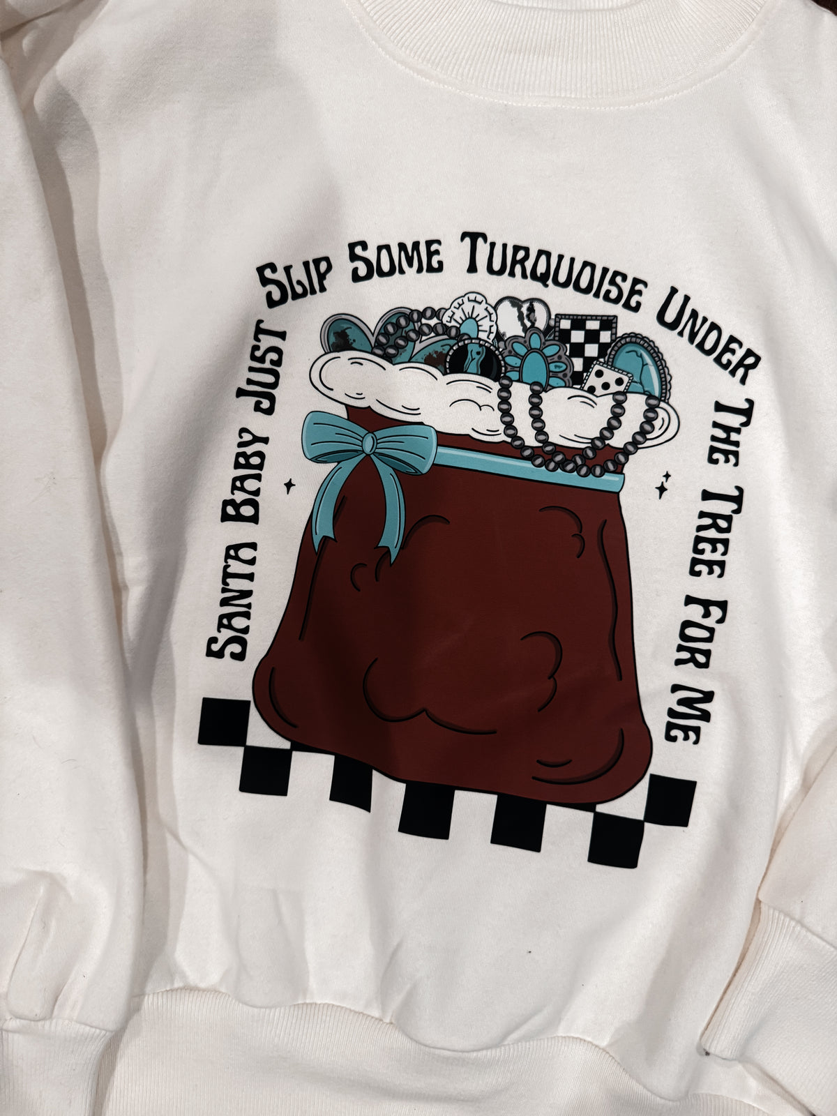 Santa baby sweatshirt