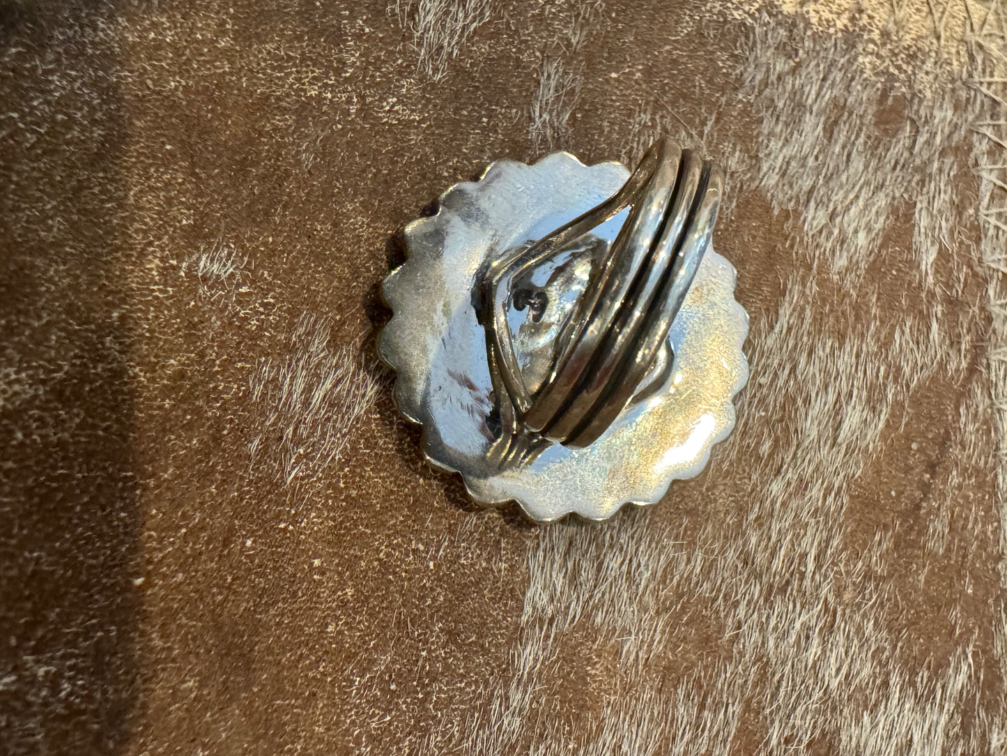 Blooming Size 11 Turquoise Ring