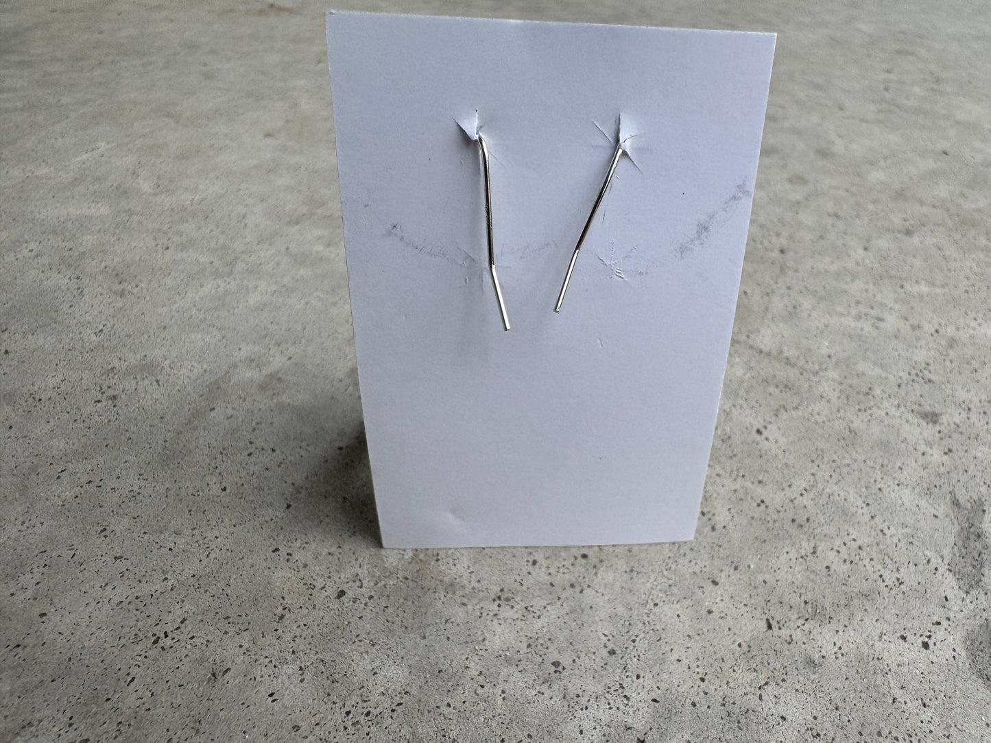 Turquoise Heishi Bead & Sterling Pearl Earrings