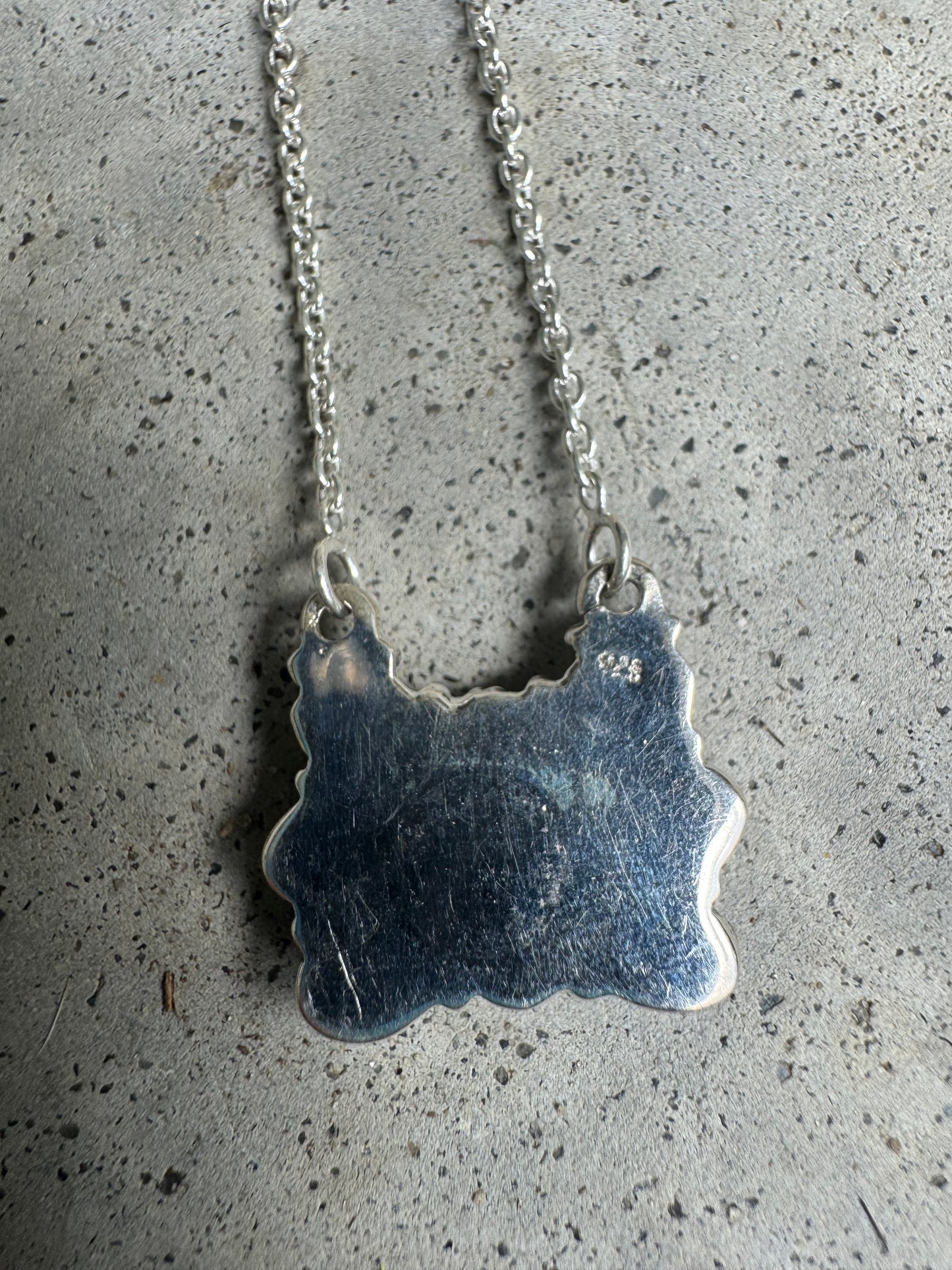 Wild Horse Jasper & Golden Hills Turquoise Cluster Necklace