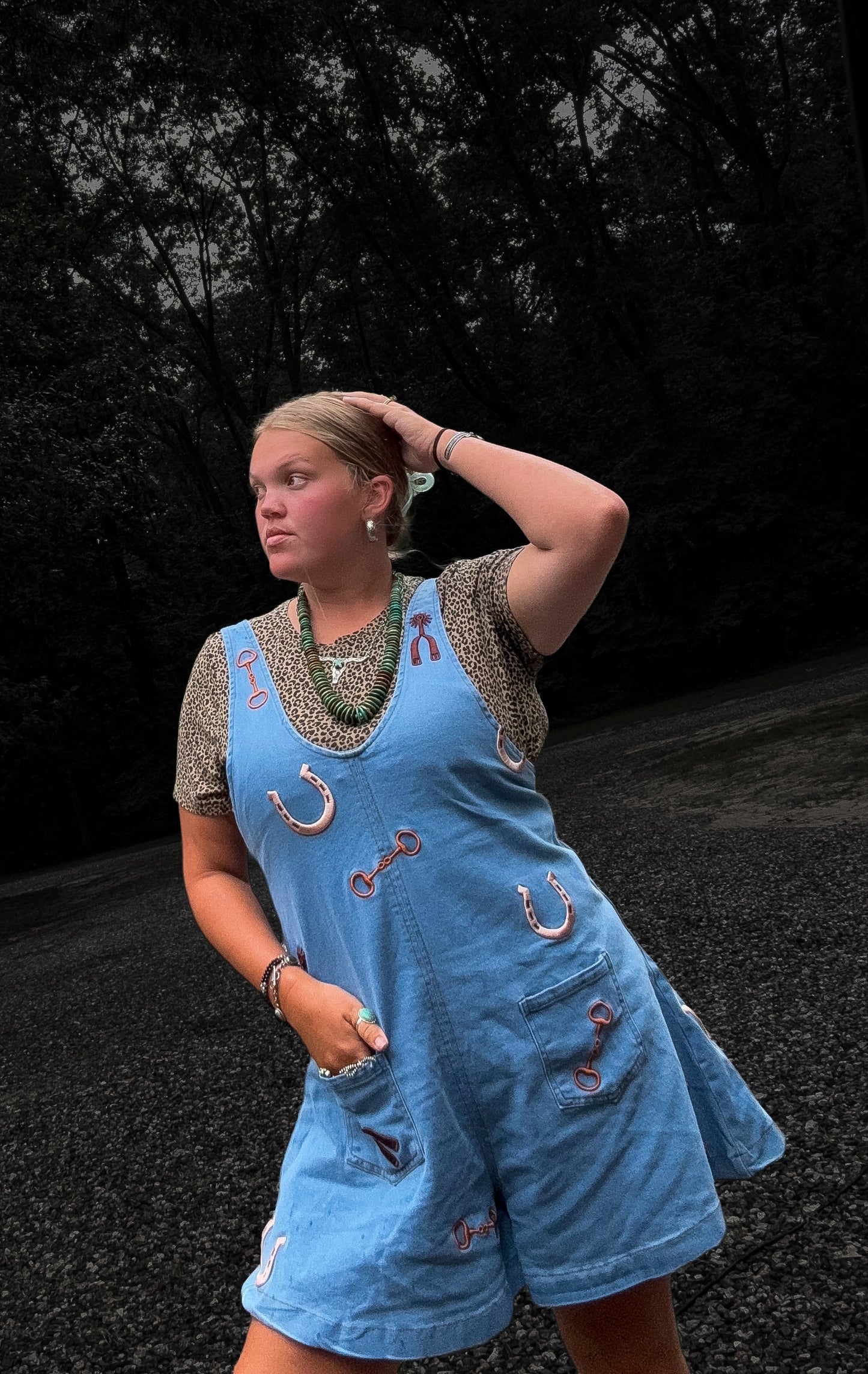 “Overly western” overalls