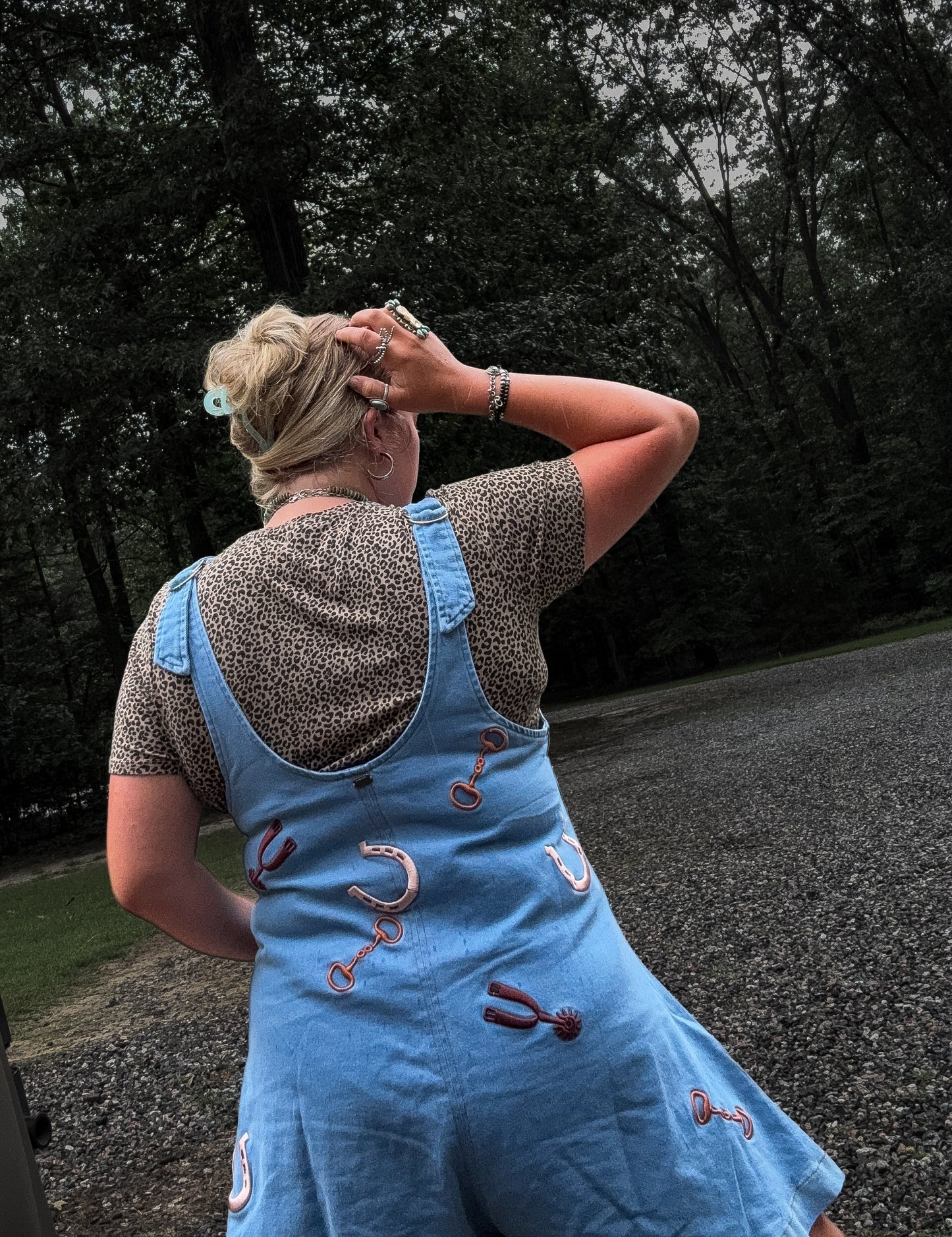 “Overly western” overalls