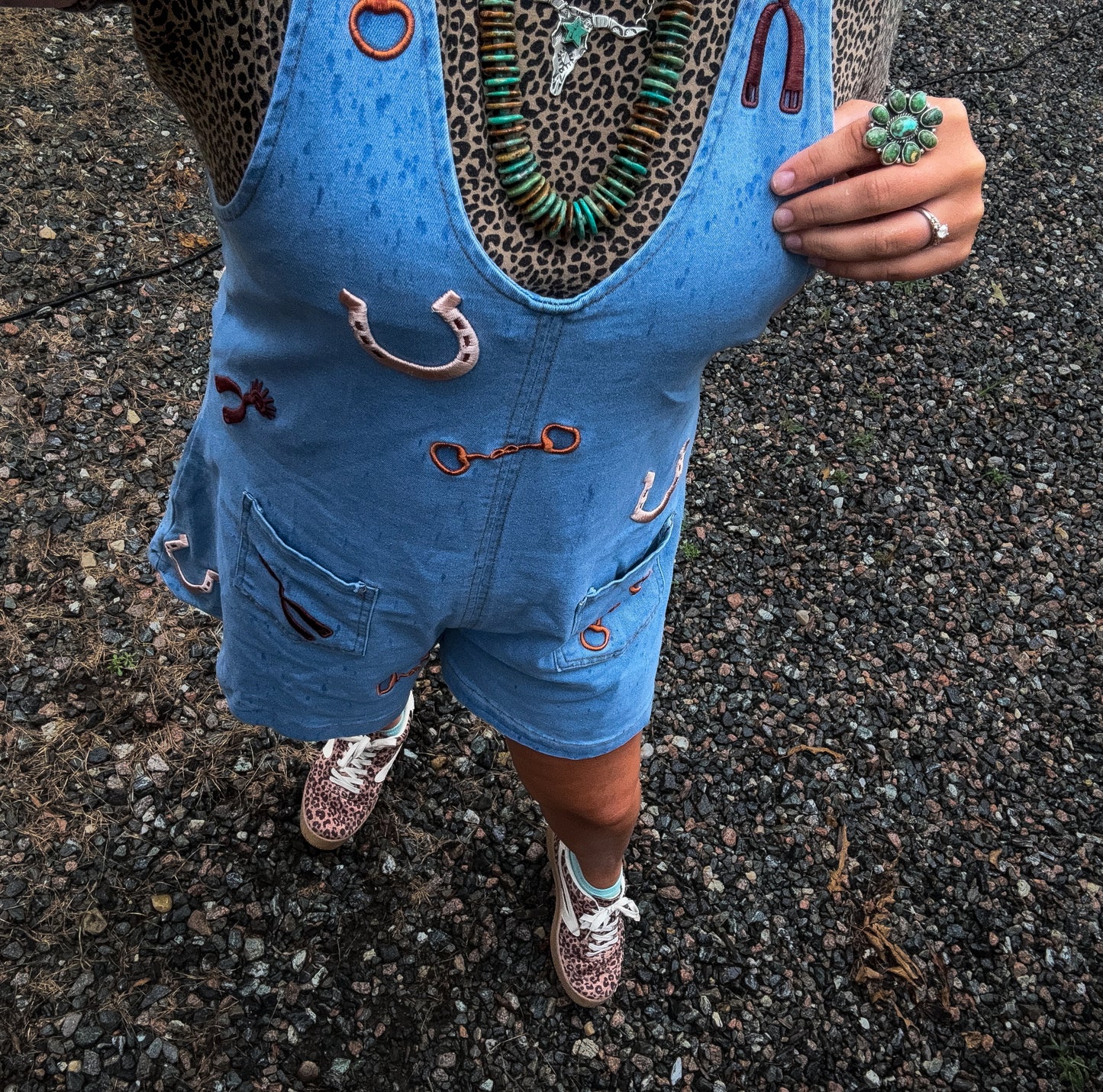 “Overly western” overalls